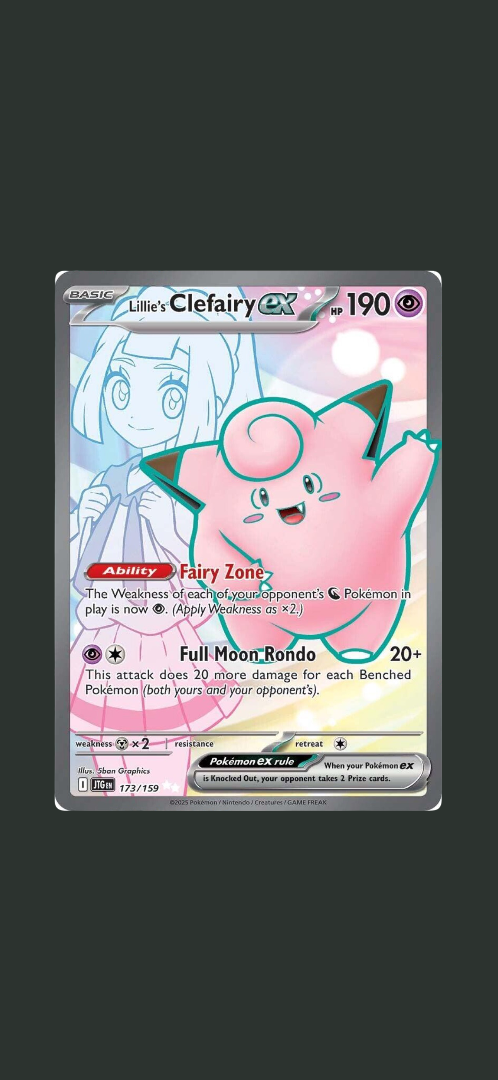 Lillie's Clefairy ex