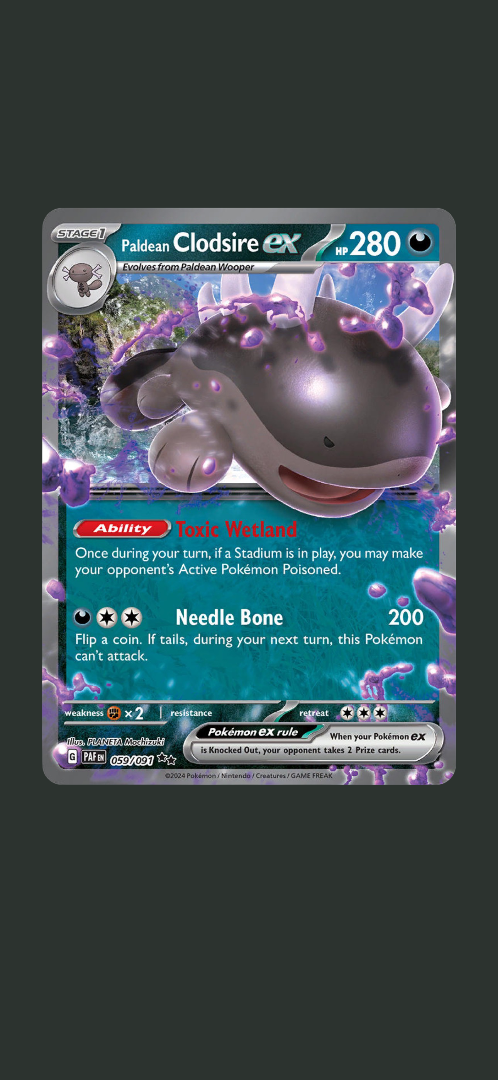 Paldean Clodsire ex