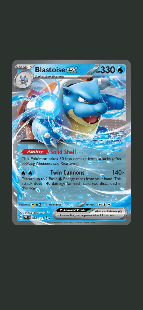 Blastoise ex
