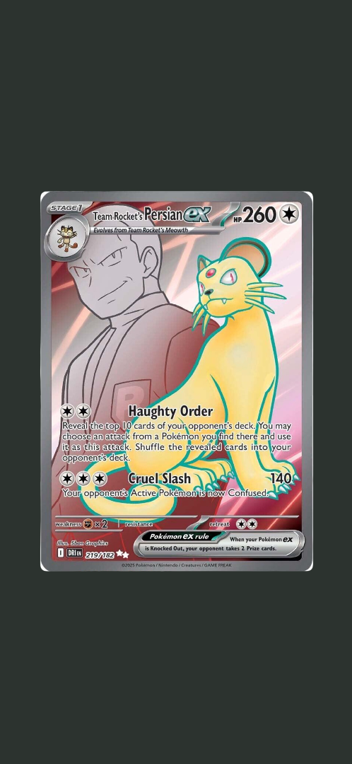 Team Rocket's Persian ex