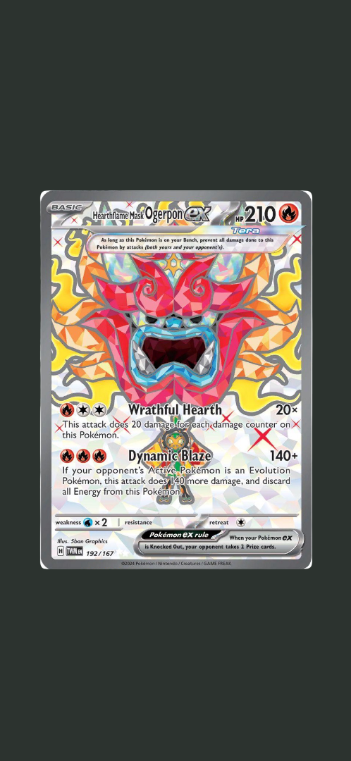 Hearthflame Mask Ogerpon ex